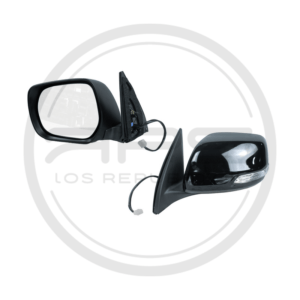 ESPEJO PUERTA IZQUIERDA NEGRO ELECTRICO ABATIBLE CON LED TOYOTA LAND CRUISER PRADO FJ150 MODELO 2010 AL 2013