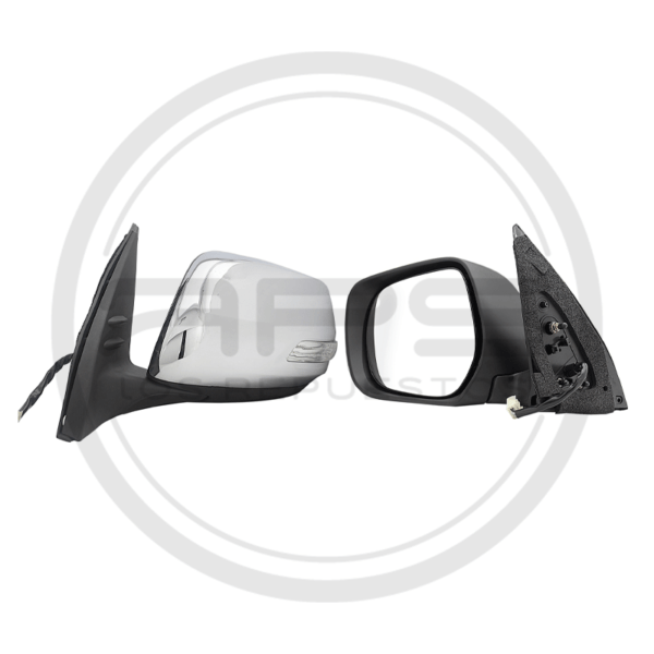 ESPEJO PUERTA IZQUIERDA CROMADO ELECTRICO ABAT CN LED TOYOTA LAND CRUISER PRADO FJ150 MODELO 2014
