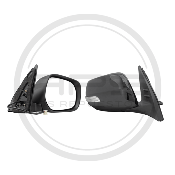ESPEJO PUERTA DERECHA NEGRO ELECTRICO CON LED TOYOTA LAND CRUISER PRADO FJ150 MODELO 2014