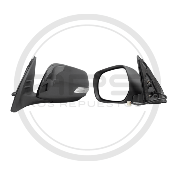 ESPEJO PUERTA IZQUIERDA NEGRO ELECTRICO CON LED TOYOTA LAND CRUISER PRADO FJ150 MODELO 2014