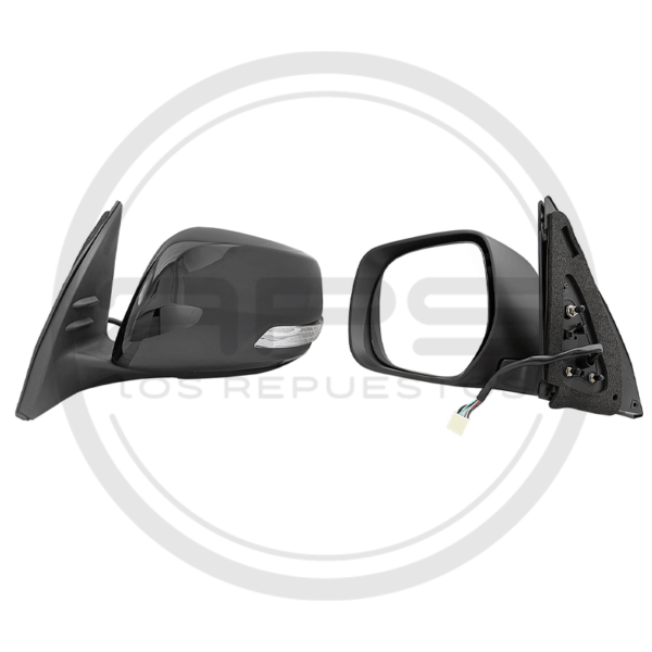 ESPEJO PUERTA IZQUIERDA NEGRO ELECTRICO ABAT CON LED TOYOTA LAND CRUISER PRADO FJ150 MODELO 2014