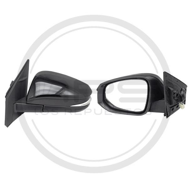 ESPEJO PUERTA IZQUIERDA NEGRO ELECTRICO ABAT CON LED TOYOTA RAV4 MODELO 2013