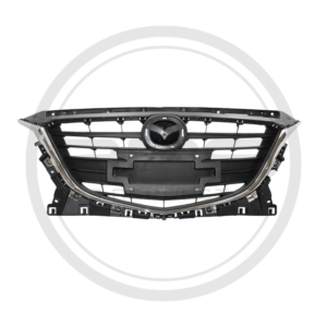PERSIANA CON MOLDURA CROMADO MAZDA 3 MODELO 2015
