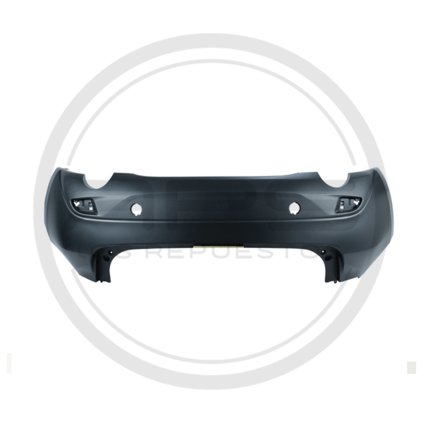 BOMPER TRASERO MAZDA HATCHBACK 3 MODELO 2015 AL 2016
