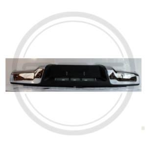BOMPER TRASERO CROMADO CHEVROLET LUV D-MAX MODELO 2014 AL 2020