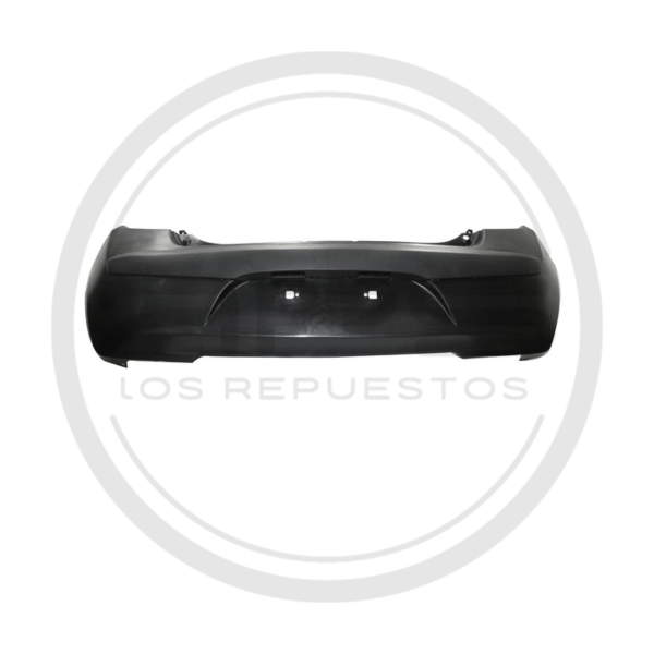 BOMPER TRASERO CON MOLDURA HYUNDAI I10 MODELO 2008 AL 2011