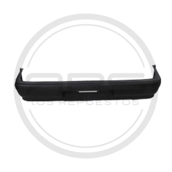 BOMPER TRASERO PATA CORTA  MAZDA 323 MODELO 1988