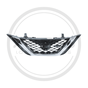 PERSIANA CROMADA/NEGRA CON SOPORTE NISSAN SENTRA B17 MODELO 2017