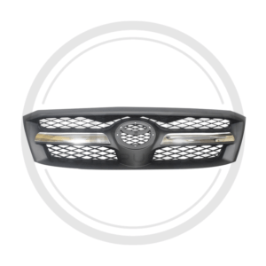 PERSIANA NEGRA CON MOLDURA CROMADA TOYOTA HILUX MODELO 2006 AL 2008