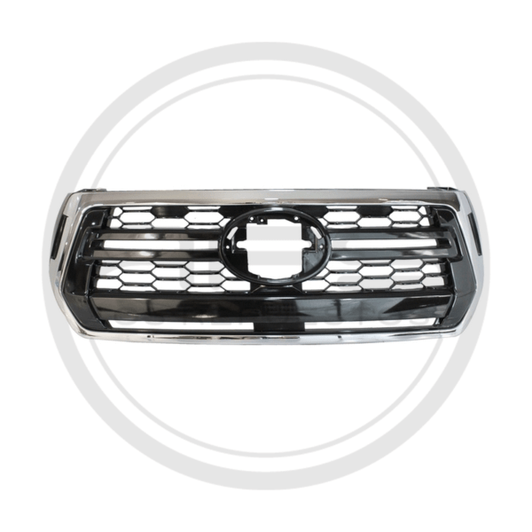 PERSIANA CROMADA/NEGRA TOYOTA HILUX REVO ROCO MODELO 2019