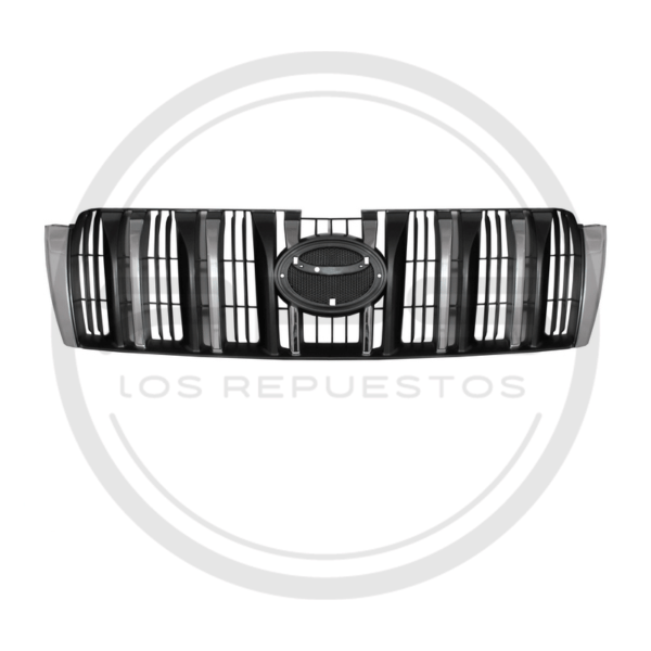 PERSIANA CROMADA/GRIS TOYOTA LAND CRUISER PRADO FJ150 MODELO 2010 AL 2013