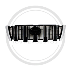 PERSIANA CROMADA/NEGRA TOYOTA LAND CRUISER PRADO FJ150 MODELO 2014