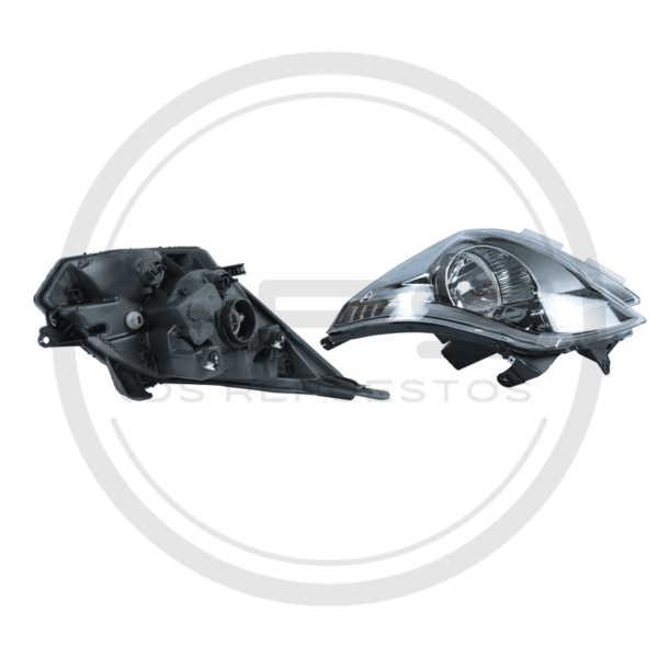 FAROLA IZQUIERDA NEGRO CHEVROLET COBALT MODELO 2013