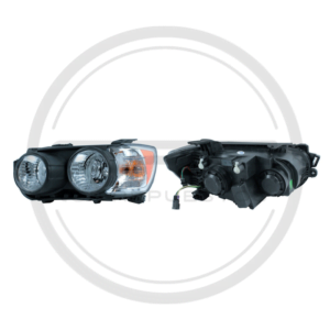 FAROLA IZQUIERDA  CROMADA CHEVROLET SONIC MODELO 2013 AL 2014