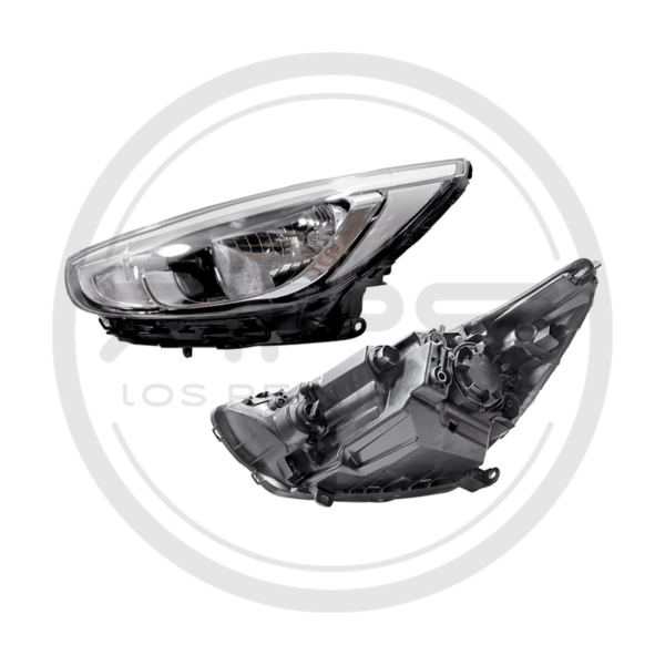 FAROLA IZQUIERDA 7PIN ACCENT I25 MODELO 2016 AL 2017