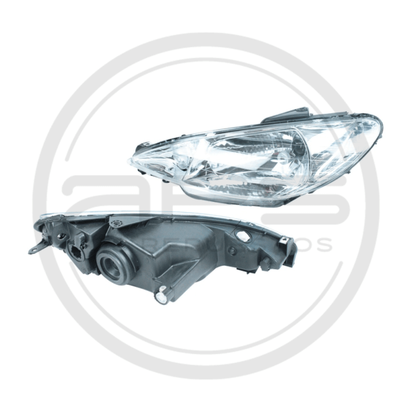 FAROLA IZQUIERDA PEUGEOT 206 MODELO 1998 AL 2009