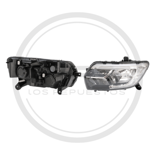 FAROLA IZQUIERDA RENAULT LOGAN/SANDERO MODELO 2020
