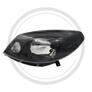 FAROLA IZQUIERDA NEGRA RENAULT SANDERO MODELO 2013