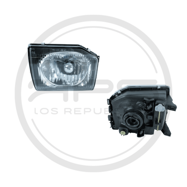 FAROLA DERECHA NEGRA CRISTAL MITSUBISHI MONTERO PAJERO V33 MODELO 1993 AL 2012
