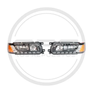 FAROLA DERECHA/IZQUIERDA SET NEGRA LED SENTRA B13 MODELO 1991 AL 20007