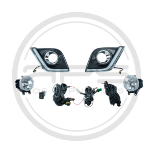 EXPLORADORA SET CON MOLDURA LED TOYOTA HILUX REVO MODELO 2016 AL 2018