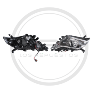 FAROLA DERECHA NEGRO CON LED TOYOTA LAND CRUISER PRADO FJ150 MODELO 2014