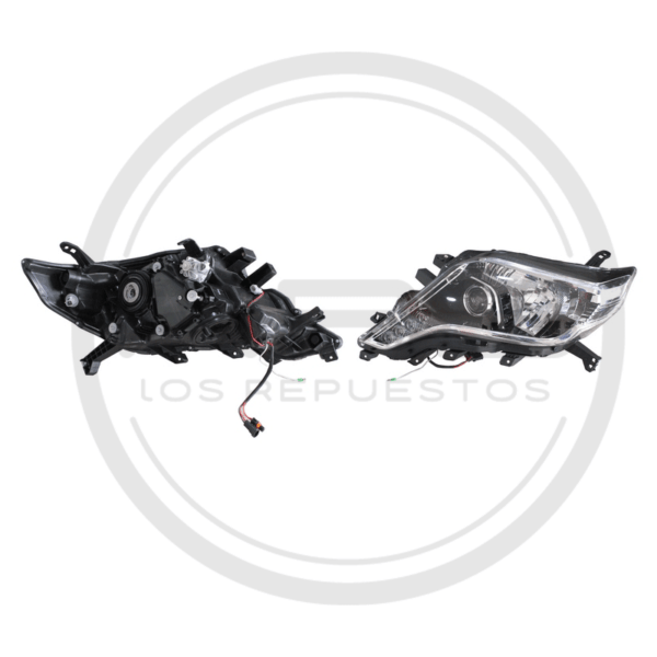 FAROLA DERECHA NEGRO CON LED TOYOTA LAND CRUISER PRADO FJ150 MODELO 2014