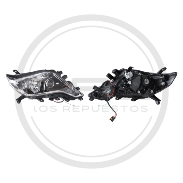 FAROLA IZQUIERDA NEGRO CON LED TOYOTA LAND CRUISER PRADO FJ150 MODELO 2014