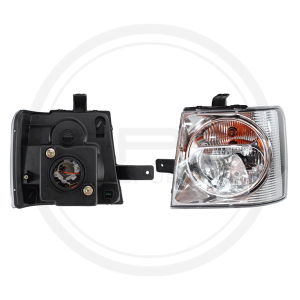 FAROLA IZQUIERDA CROMADA DFSK VAN V27 MODELO 2015