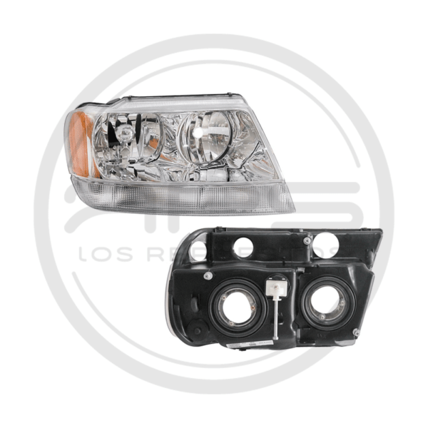 FAROLA DERECHA JEEP GRAND CHEROKEE MODELO 1999 AL 2001