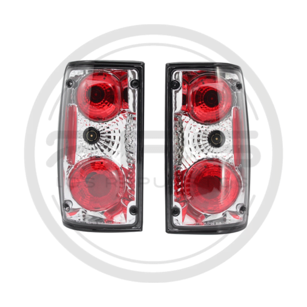 LÁMPARA STOP SET DERECHO E IZQUIERDO CRISTAL TOYOTA HILUX MODELO 1989