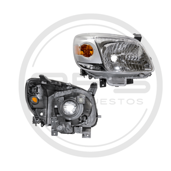 FAROLA DERECHA OEM GRIS MAZADA BT-50 MODELO 2008 AL 2009