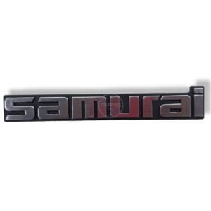 Emblema Samurai Lateral para Chevrolet y Suzuki