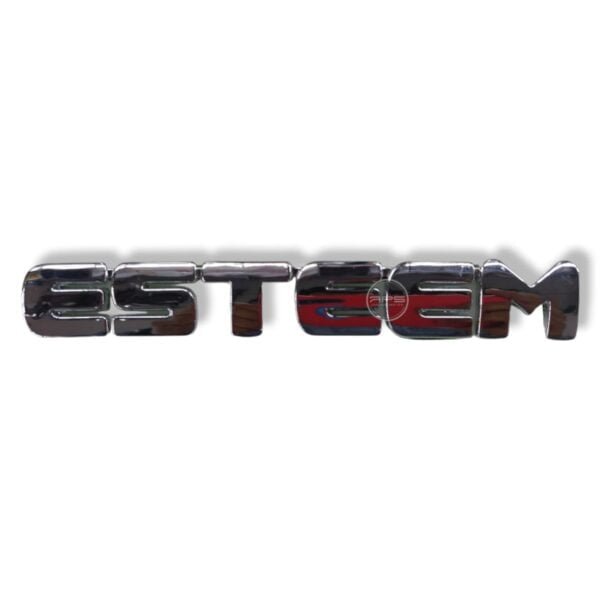 Emblema ESTEEM Cromado "Chevrolet"