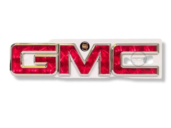 Emblema GMC ROJO "Reflectivo-Adhesivo)