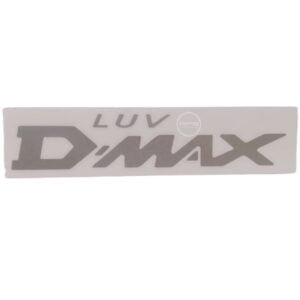 EMBLEMA D-MAX "Calcomanía Gris" (Chevrolet)