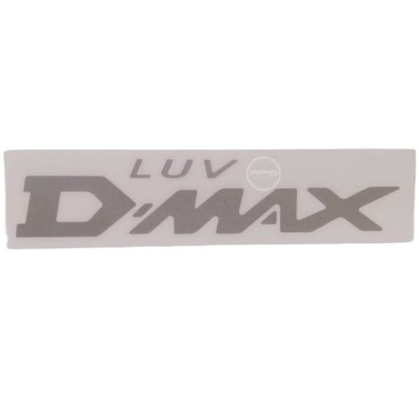 EMBLEMA D-MAX "Calcomanía Gris" (Chevrolet)