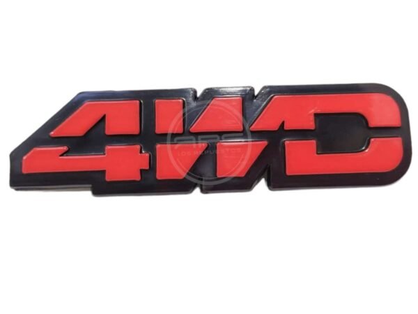 EMBLEMA 4WD "Rojo" Trooper