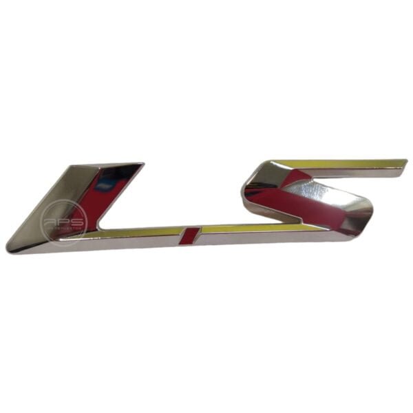 EMBLEMA LS Cromado "Chevrolet Luv D-max Lateral"