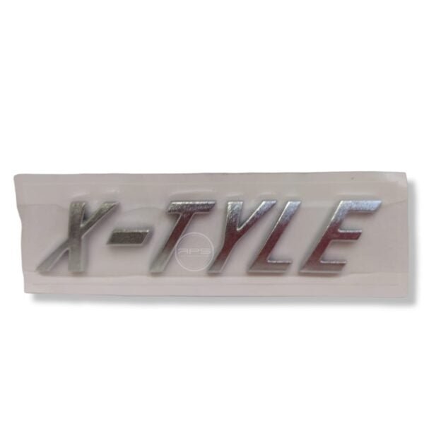 EMBLEMA X-TYLE "Cromado" Honda HRV "Baúl"