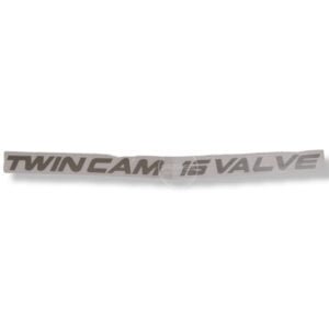 EMBLEMA TWINCAM 16 VALVE "Calcomanía Gris"