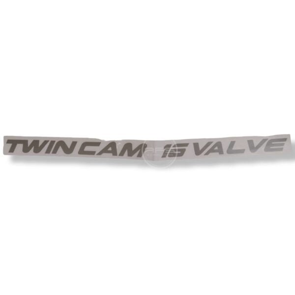 EMBLEMA TWINCAM 16 VALVE "Calcomanía Gris"