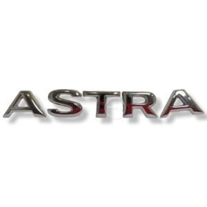EMBLEMA ASTRA "Letra Suelta" Tapa Maleta Toyota
