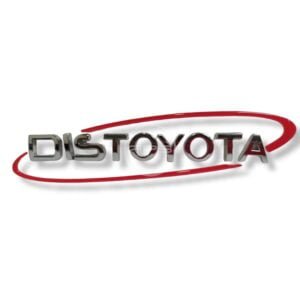 EMBLEMA DISTOYOTA "Cromado" Baúl