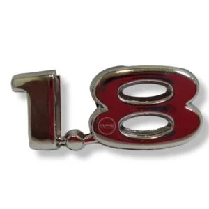 EMBLEMA 1.8 DE CORSA EVOLUTION "Cromado"