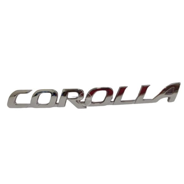 EMBLEMA COROLLA "Cromado" Toyota Automóvil
