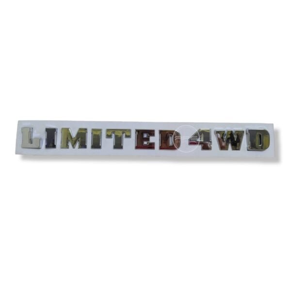EMBLEMA LIMITED 4WD "Cromado" Toyota 4 Runer