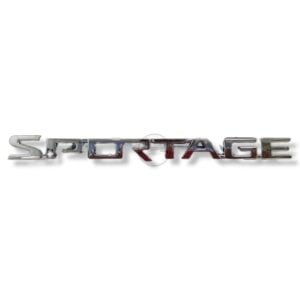 EMBLEMA SPORTAGE "Cromado" Baúl KIA