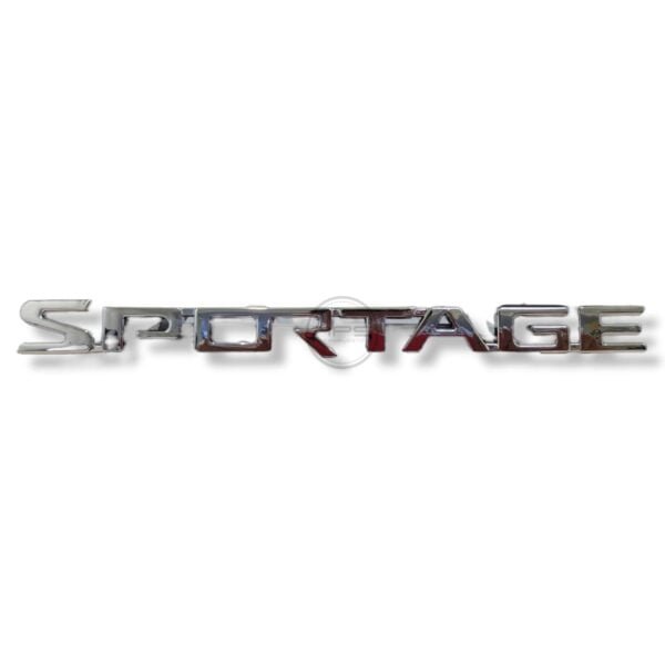 EMBLEMA SPORTAGE "Cromado" Baúl KIA