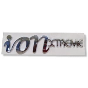 EMBLEMA iON XTREME "Cromado Baúl" KIA